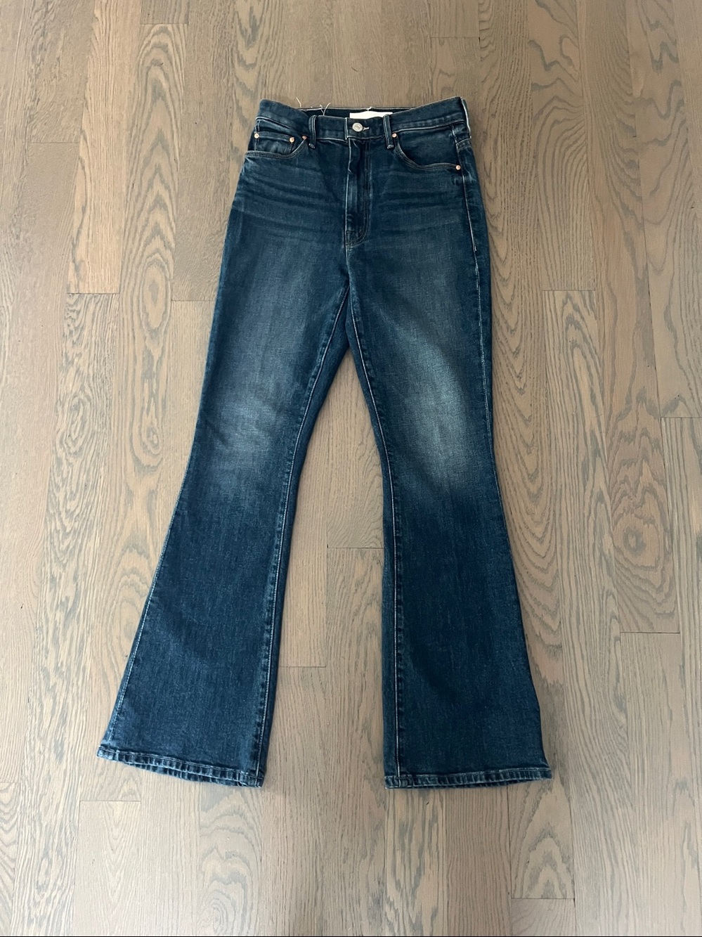 Mother High waisted weekender Skimp Jeans Perfectly Imperfect 26